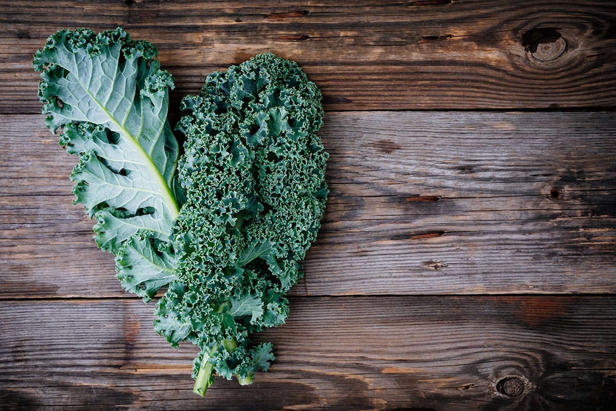 Kale, an excellent Eczema fighting food